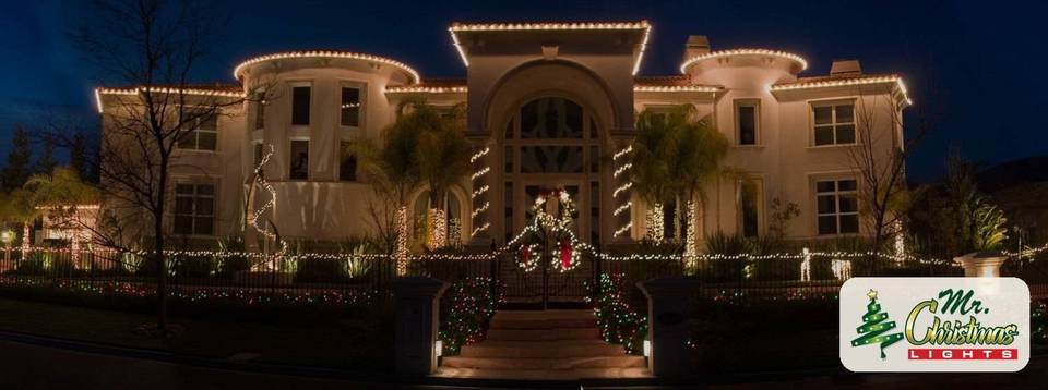 Grand estate lit end to end Grand estate lit end to end: real Christmas light installation by Mr. Christmas Lights in Miami, FL, (786) 228-6649