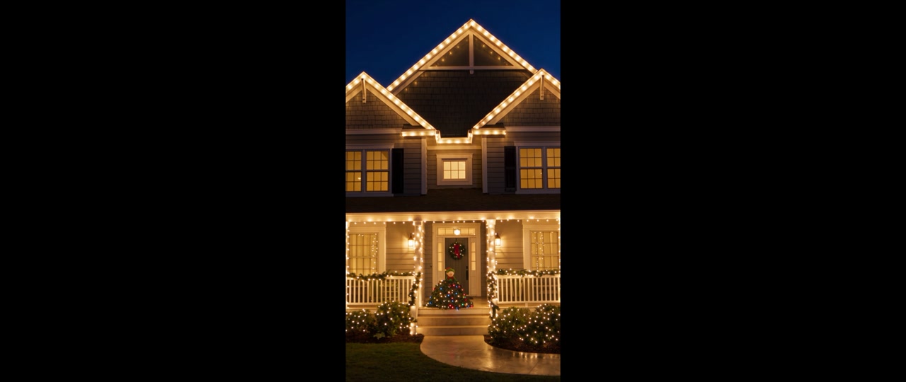 When Santa becomes the Christmas decoration — Mr. Christmas Lights promotional video