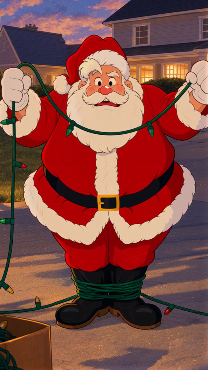 A little holiday knot: an animated Santa story — film thumbnail