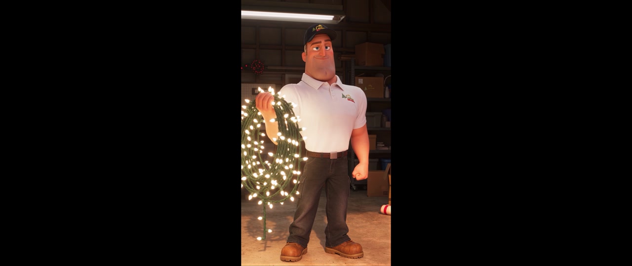Tangled Christmas lights: leave it to the pros