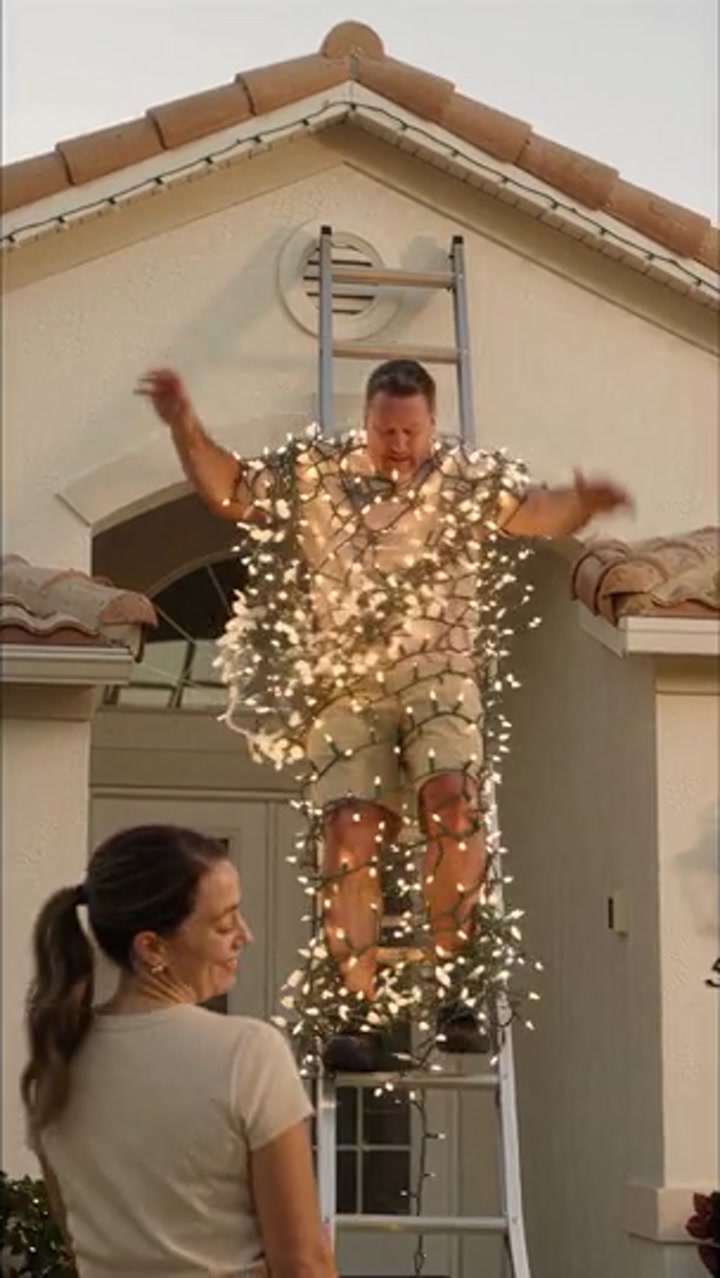 From a decorating tangle to a warm white glow — film thumbnail